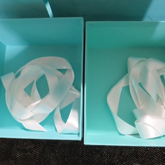 SOLD Tiffany & Co Signature Blue Gift Boxes, shopping bags & ribbon - Picture 6 of 6